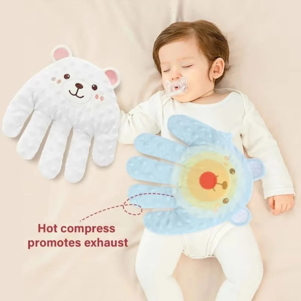 Two Type Baby Soothing Palm Soft Electric Sleeping Cartoon with Remote Control borns Pillow 250527