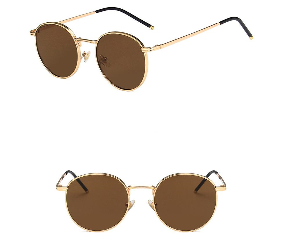 Designer Sunglasses For Women Men Fashion Round Sunglasses Luxury Polarized Lens Goggle Pilot PC Frame Oversized UV400 Eyewear Luxury Style Sunglasses