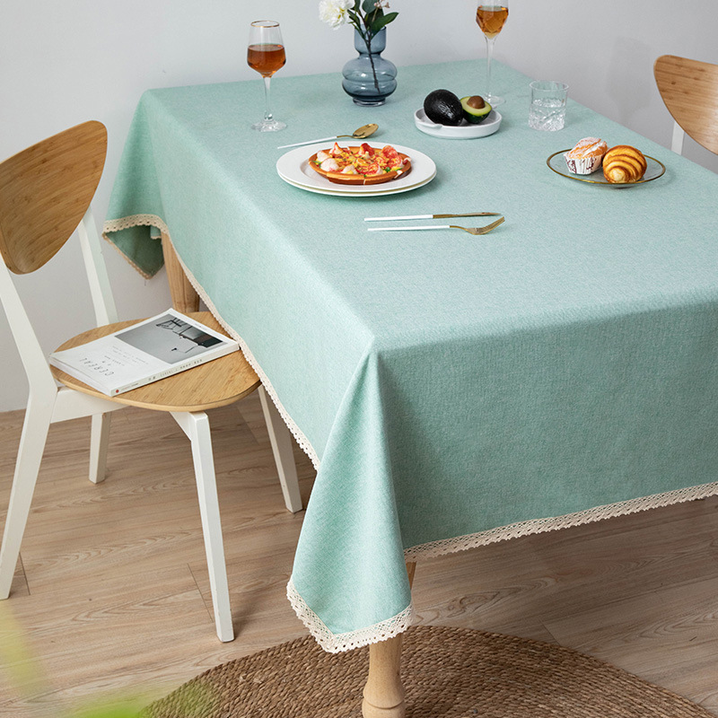 A659 cross-border tablecloth waterproof and oil-proof washable Nordic light luxury high-end desk tablecloth rectangular coffee table