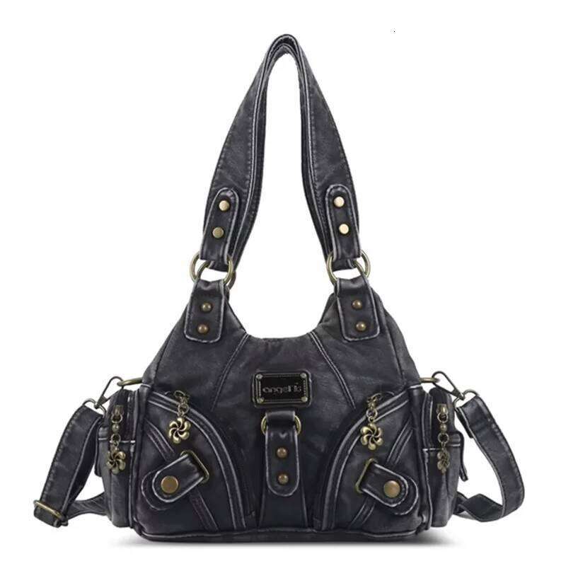 Women Handbags Soft Small Top-Handle Purse Fashion Satchel Multi-Pockets Shoulder Hobos Phone Pack Tote Bag
