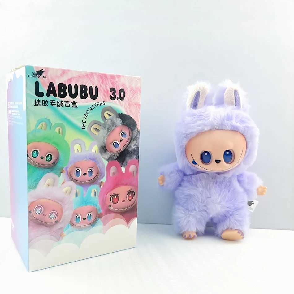 NEW Labubu The Monsters Heartbeat Macaron Enamel Face Blind Box Pvc Figurine Tabletop Ornament Kawaii Doll Kid christmas Gift W250526