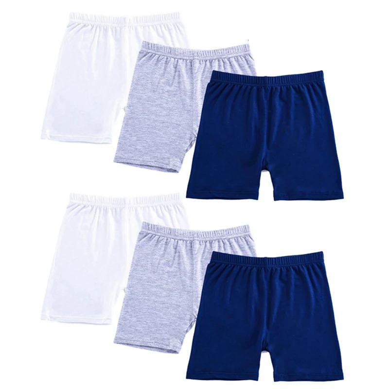 6PCS Kids Cotton Girls Safety Pants Top Quality Short Underwear Children Summer Shorts Underpants For 210Y 250527