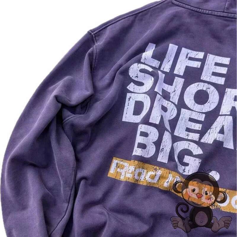 False Perception Reeborn Purple Winter Men's Hoodie