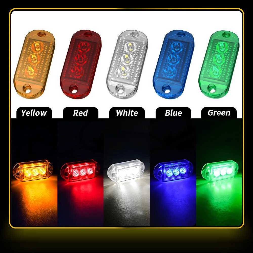 Truck side light 12V24V universal truck 3LED side light width indicator light car warning light side light. XJ250527