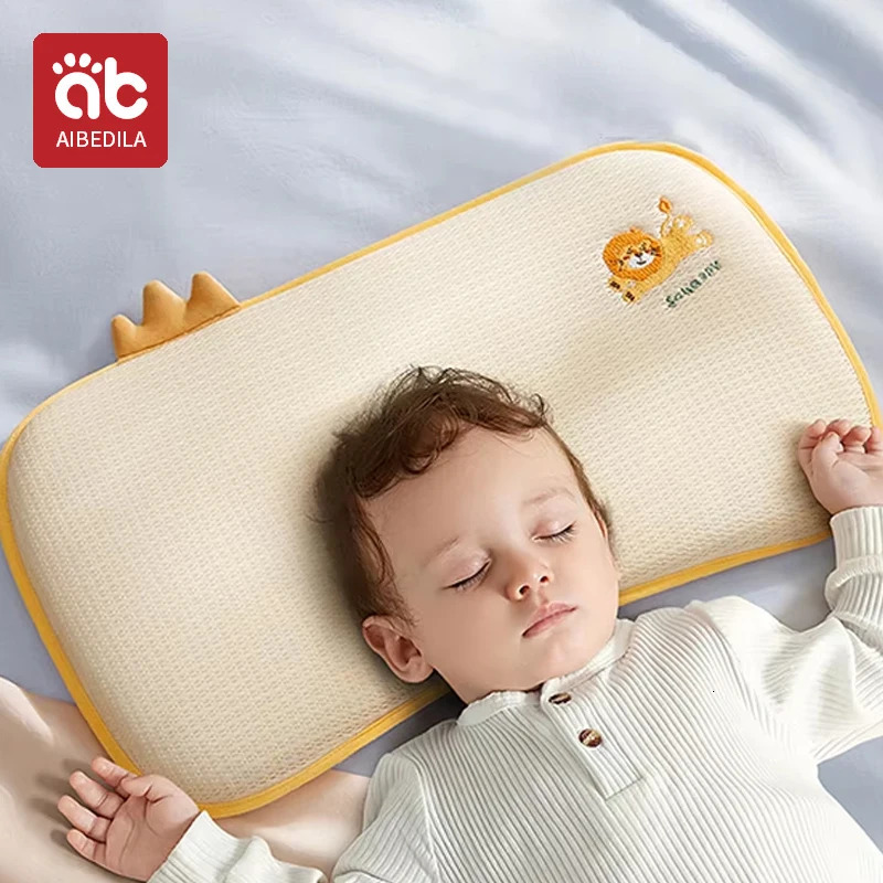 AIBEDILA Baby Pillow For born Children Protective Hollow Pillows Neck Spine Protection Sleep 250527