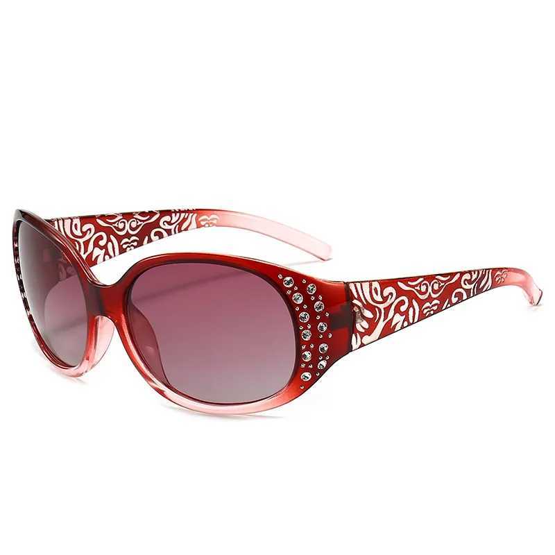 New Polarized Sunglasses Fashion Diamond Inlaid Sunglasses Women Retro Fashion Luxury Design Lady Sun Shades UV400 Protection Z250527