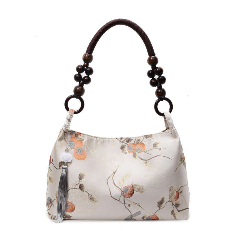 2025 New Summer Chinese Embroidery Canvas Shoulder Bag for Women - Unique Small-Batch Design Armpit Bag for Commuting