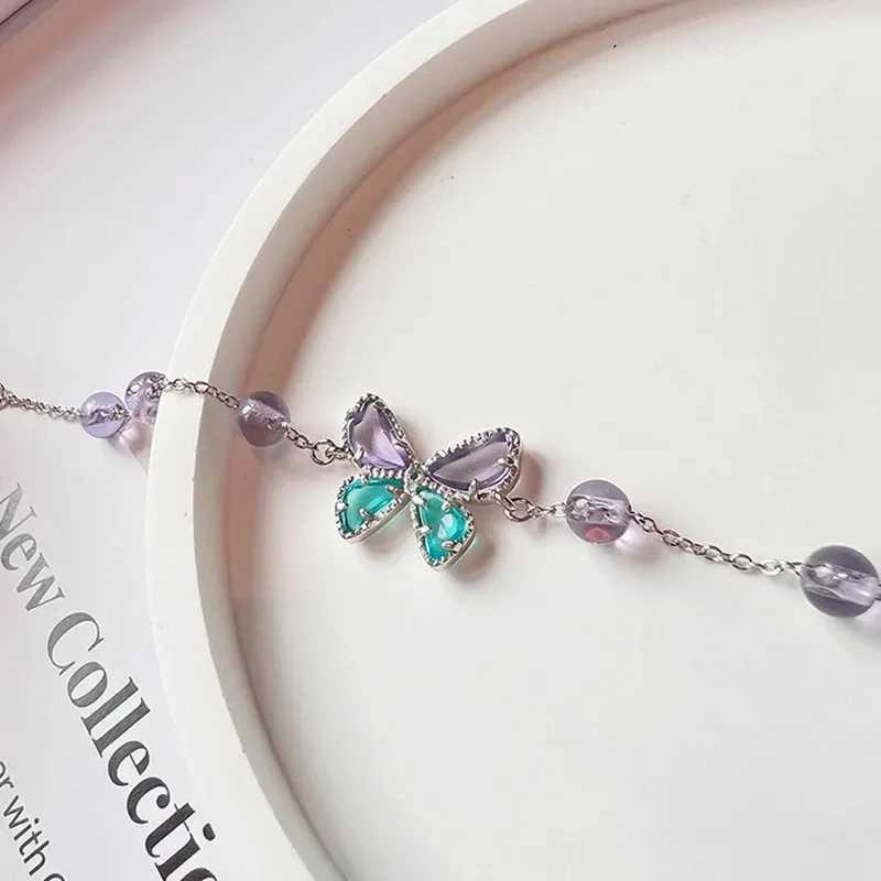 TV Series Nevertheless Han So Hee Cosplay Bracelet Nabi Women Butterfly Pendant Bracelets Jewelry Accessories Gifts W250526