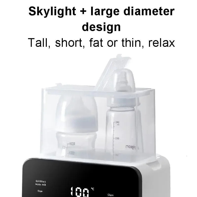 Automatic Baby Bottle Warmer Sterilizer for Double Breast Milk born Feeding 6 In 1 250527