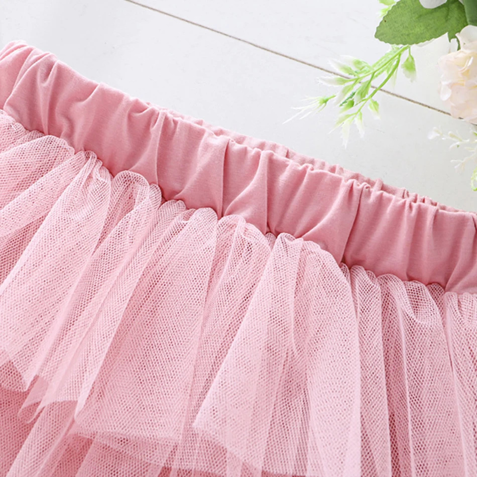 6Layer Tulle Skirt for Girls TwirlFriendly Elastic Waist with Breathable Layers Elegant Casual School Party 310 Years 250527