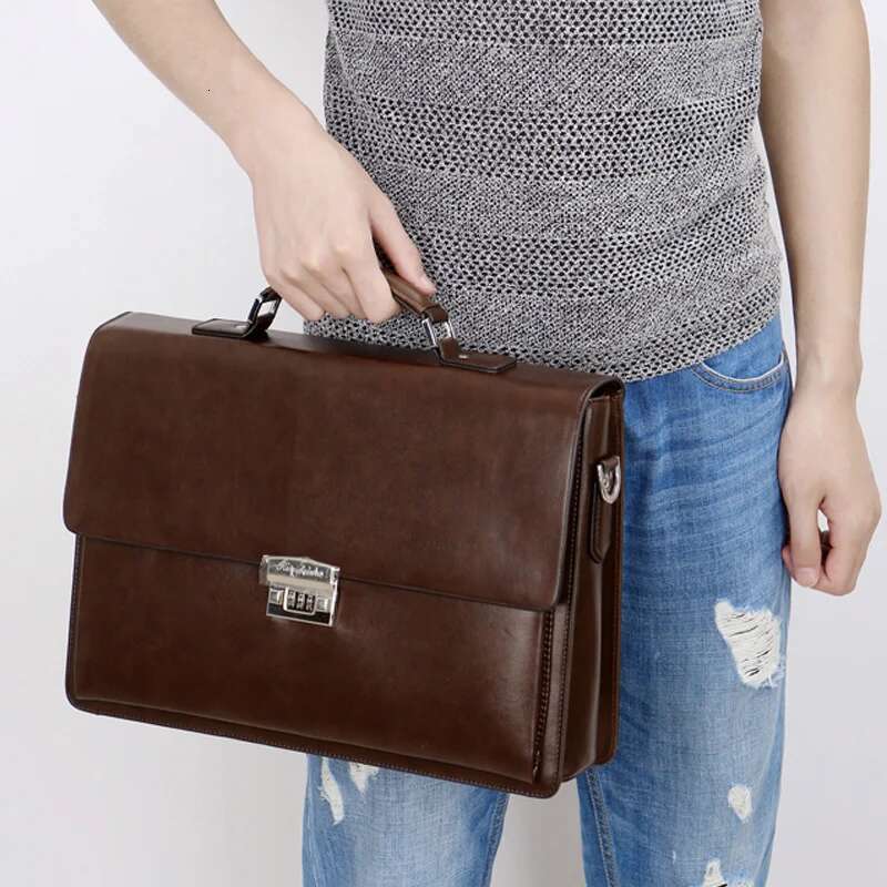 Designer Bag Leather For Men Bag Brand Women S Bags Executive Briefcase Man Suitcase Laptop Handbag Business Tote Bolsas
