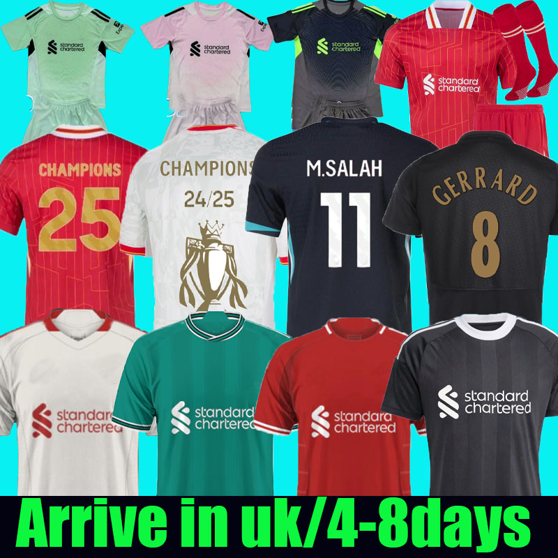 3XL 4XL 25 26 WIRTZ soccer jerseys frimpong Chiesa 2025 2026 Camiseta men kids kit football shirts home away third fans player uniforms Special Istanbul 2005 salah