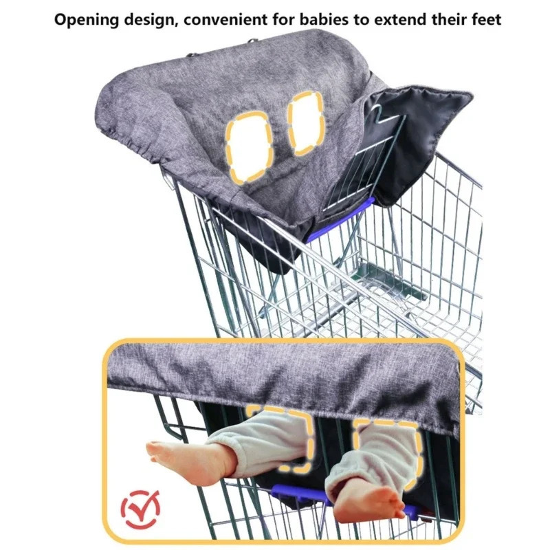 Comfortable Supermarket Shopping Cart Cushions Child Safety Pad Infant seats for Kids 250527