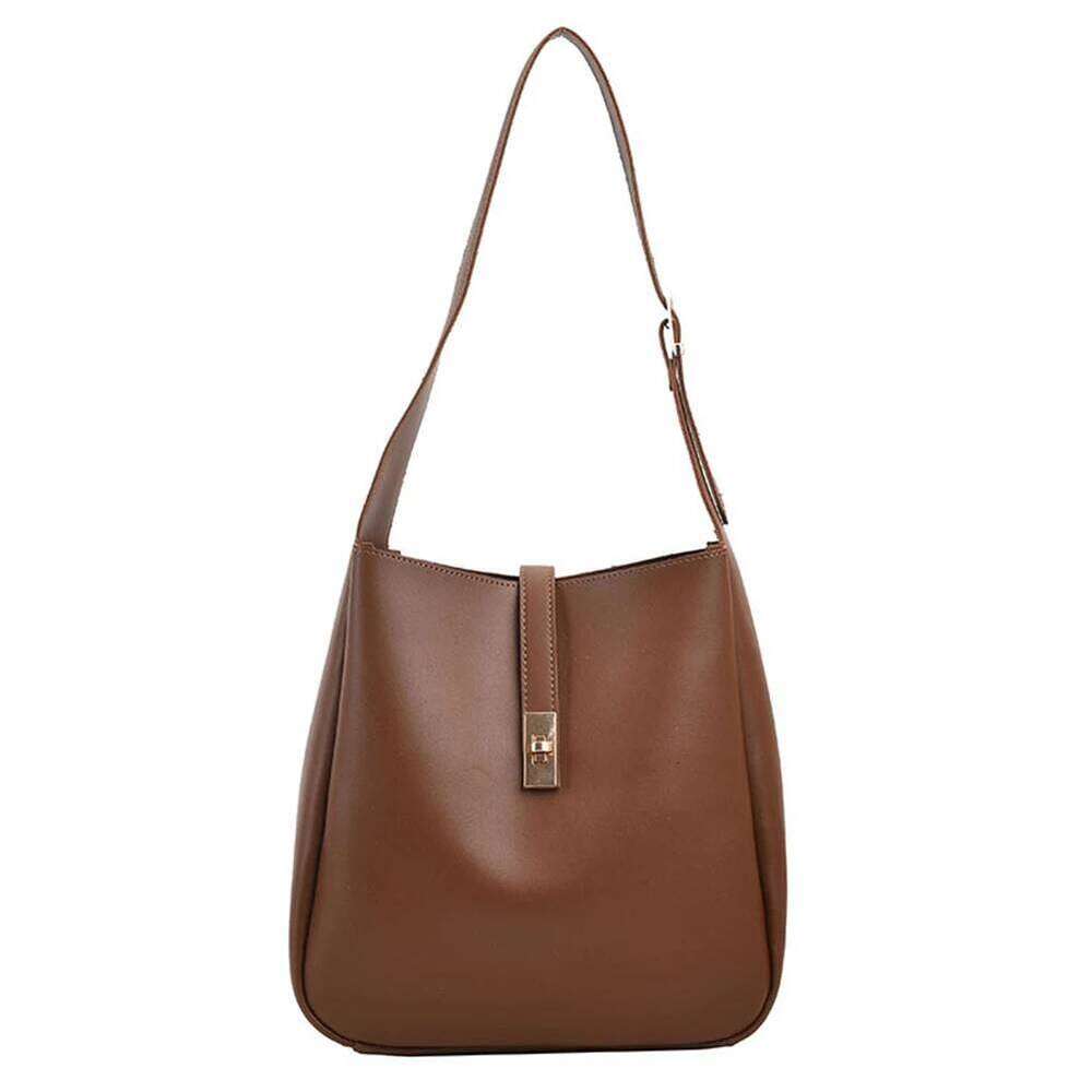 Women Trendy Tote Solid Color PU Leather Crossbody Vintage Casual Shoulder Purse Everyday Bag for Work Shopping Travel