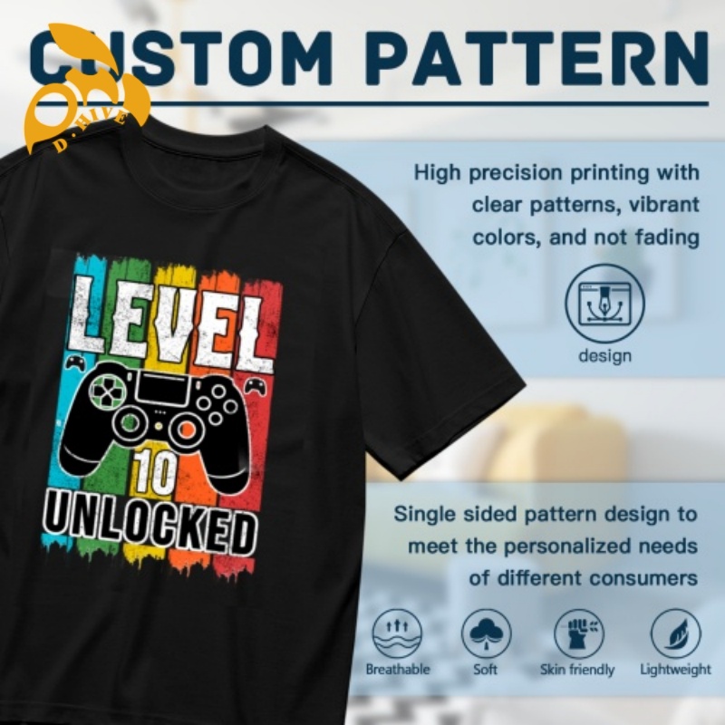 Free shipping: Custom-made oversized women's shirts with round necks and short sleeves by top fashion designers, 180g men's hot print T-shir