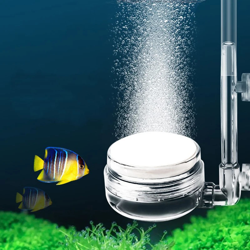 Mute Air Stone Bubble Stone Kit Aquarium Fish Tank Air Atomizer Oxygen Pump for Fish Tank Aerator Hydroponic Aquarium Accessorie 250523