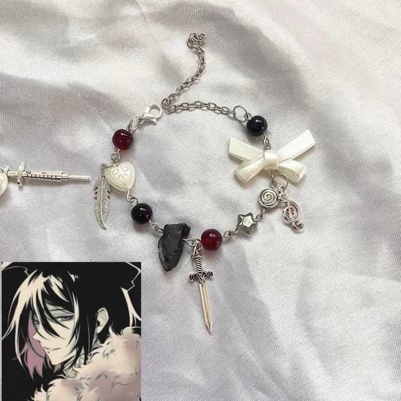 handmade! Fyodor Nikolai themed bracelets Y2K New design W250526