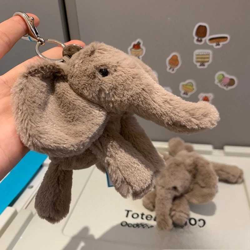 Jellycat with tags yeni elenceli sevimli bebek fili anahtarlk anta asks pelu oyuncak bebek tatil hediyesi doldurulmu hayvan kawaii W250526
