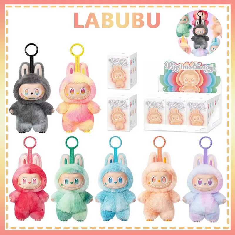 New Labubu V3 The Monsters Big Into Energy Series Vinyl Pendant Blind Box Kawaii Face Doll Keychain Decor Gift M250527
