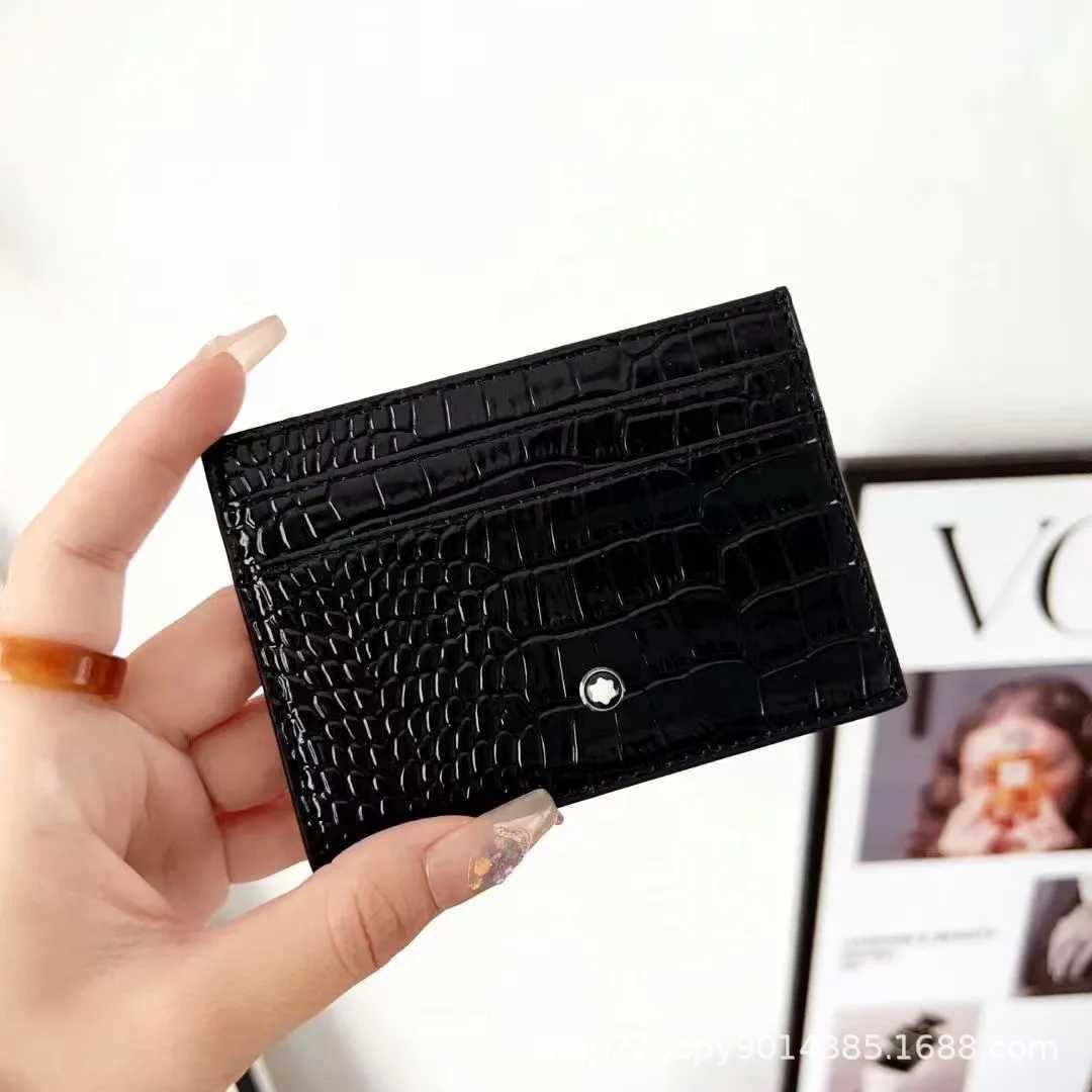 Women Men ID Card Wallet Thin Genuine Leather ID Card Holder Bags Solid Color Bank Gift Multi Slot Slim Case Z250527