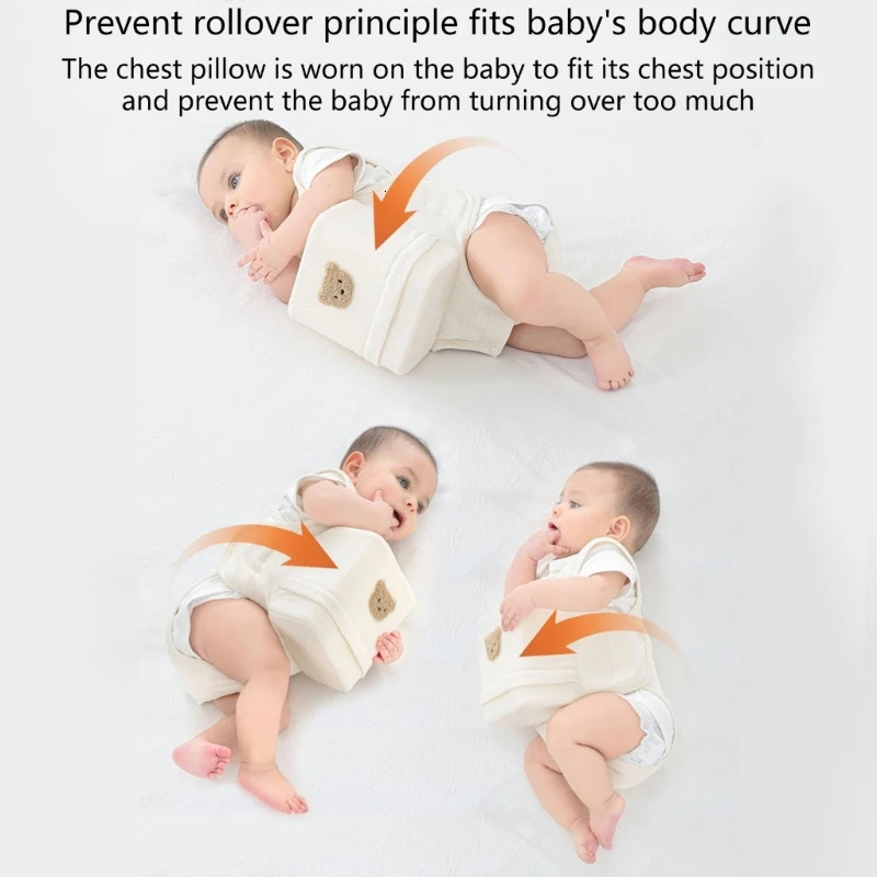 Infant Side Sleeping Support Pillow Ergonomic ns Toddler Soothing Cushion For Baby Prone to Startling 250527