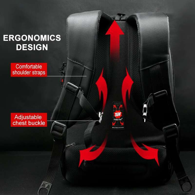 Tigernu Travel Laptop Men TSA Anti Theft Backpack Nylon Backpacks Bag For Schoolbag Knapsack
