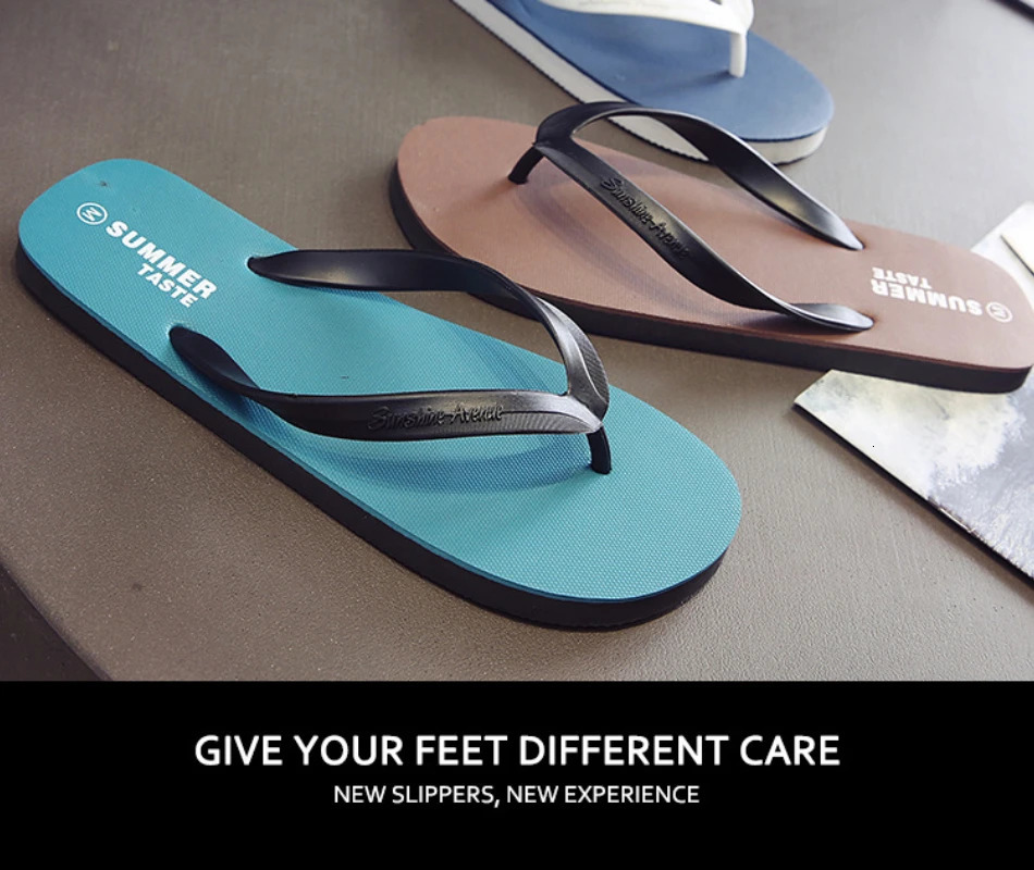 Stylish Comfortable Mens Sandals Thick Soles Anti-skid Features for Summer Wear Flip Flops Shoes Shoes Men 250526