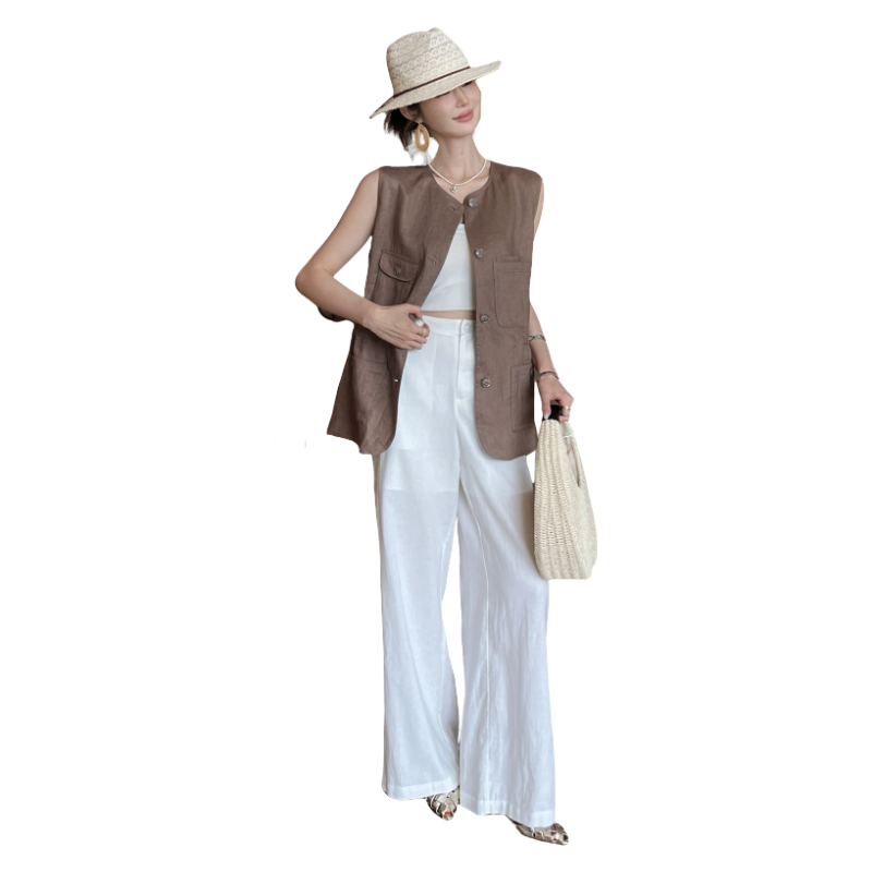 Designer Vest Top for woman and mens luxury brand running vest homme veste puff.M283