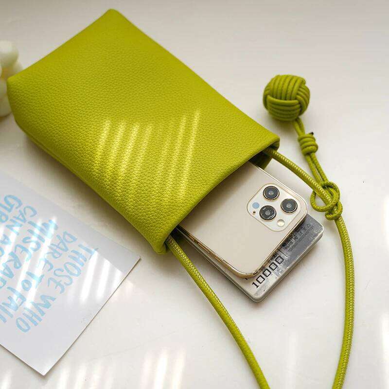 Women's Bags Designer Women Leather Mobile Mini Lipstick Crossbody Designer Cell Phone Lightweight Fashion Shoulder Bag Travel Purse