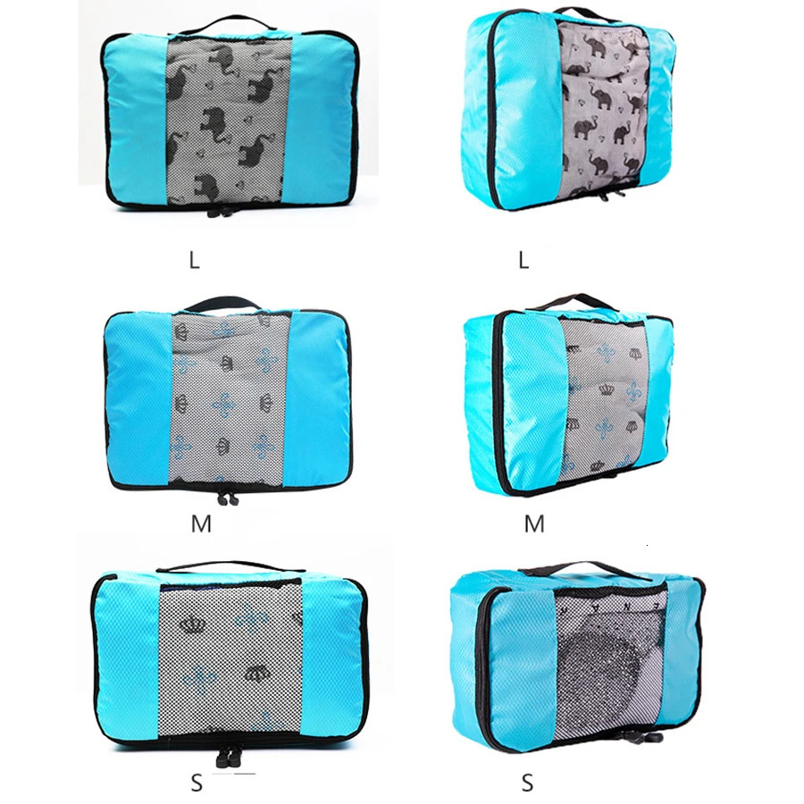 Travel Storage Bag Luggage Organizers Travel Packing Cubes Home Bedroom Whole Sorting Pouch Large Capacity Portable Storage Bag 250526