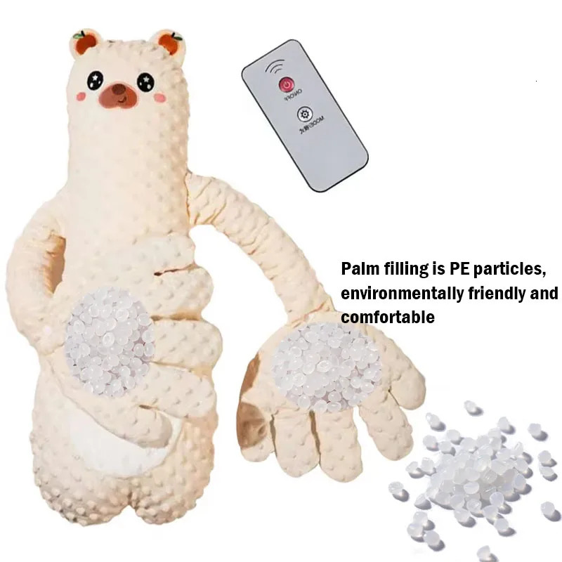 Baby Sleeping Patting Doll with Soothing Palm Remote Control Electric Hand Pillow for Toddler Gift 250527