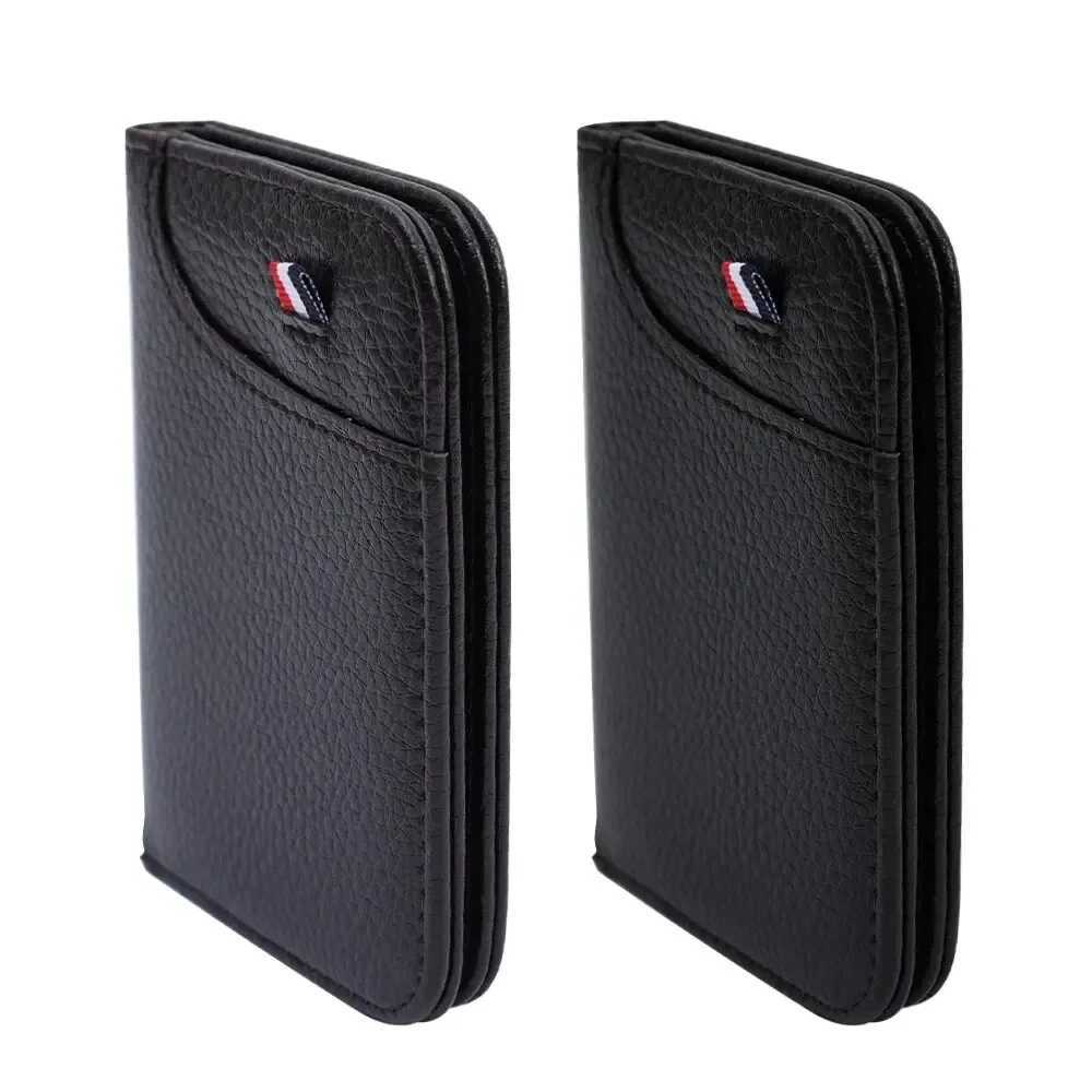 Portable Super Slim Soft Wallet for Men PU Leather Mini ID Wallet Purse Card Holders Wallet Thin Small Short Wallets Z250527