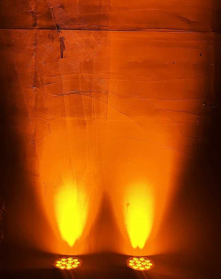 NEW 12X18W LED Par Light RGBWAUV DJ Control Disco Wash Lights Equipment 8 Channels DMX 512 LedStage Lighting XJ250527