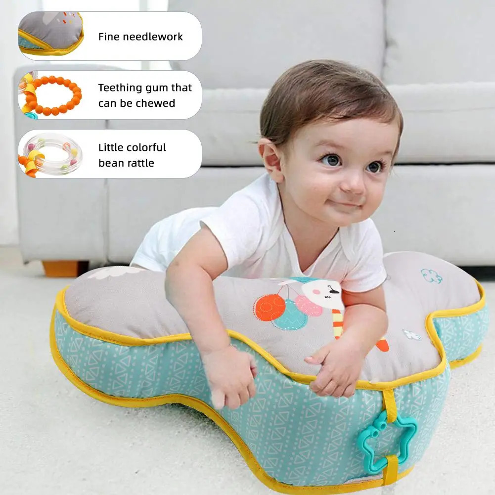 Baby Pillow Tummy Time Toy Lying High Contrast DoubleSided Birthday Gifts Training Pillows Headup Se A8E8 250527