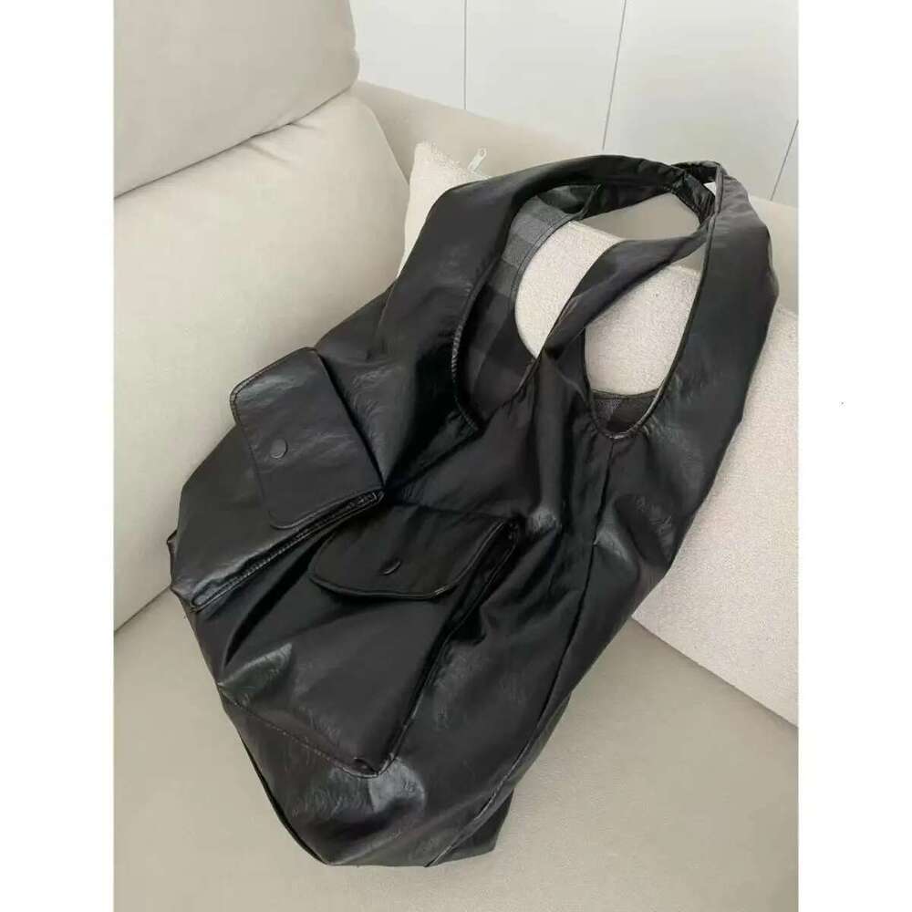 Bags Women Euro-America Style Solid Black High-Capacity Shoulder Bag Handbag Office Lady