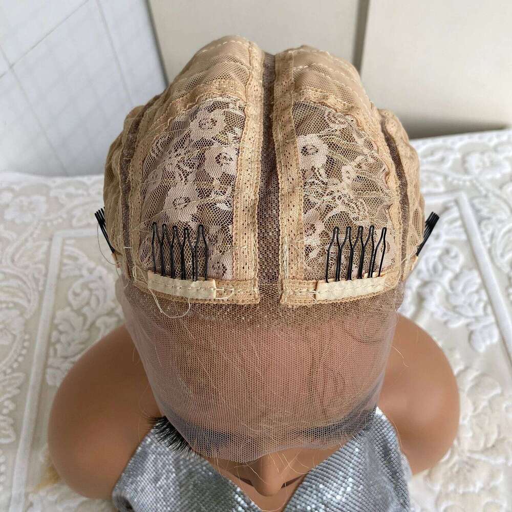 Lace Front Braided Wigs With Baby Hair 32 Inches 4 Twist Cornrow Cosplay DIY Wig Synthetic Crochet Braids