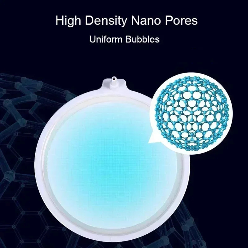 35/50/80/100mm Fish Tank Aquarium Nano Air Stone Oxygen Aerator Air Bubble Pond Pump Hydroponic Oxygen Supply Accessories 250523