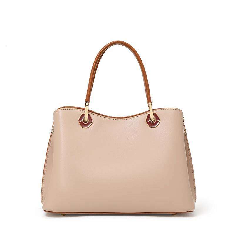 Handbag 2025 new summer genuine leather women's light high-end shoulder cross-body business bag