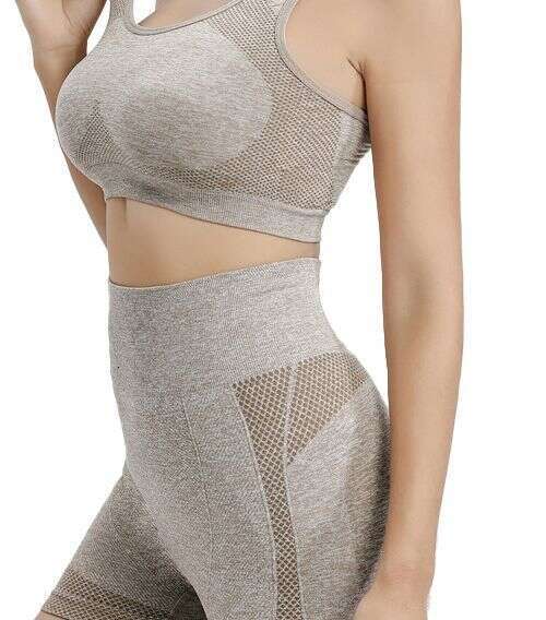 And220254Fashion Women's Yoga Sports Casual Set
