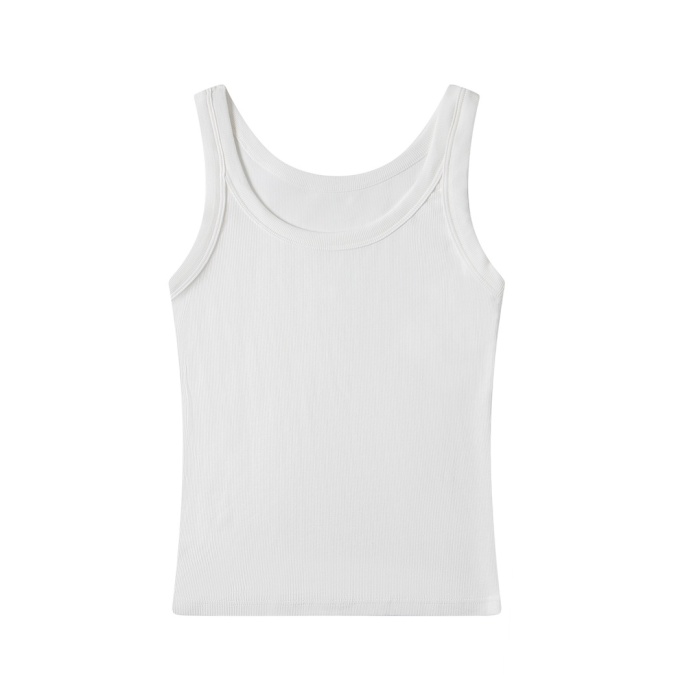 Tank Top women designer vest top running vest designer tank woman crop top clothes summer short slim navel exposed outfit elastic sports knitted tanks