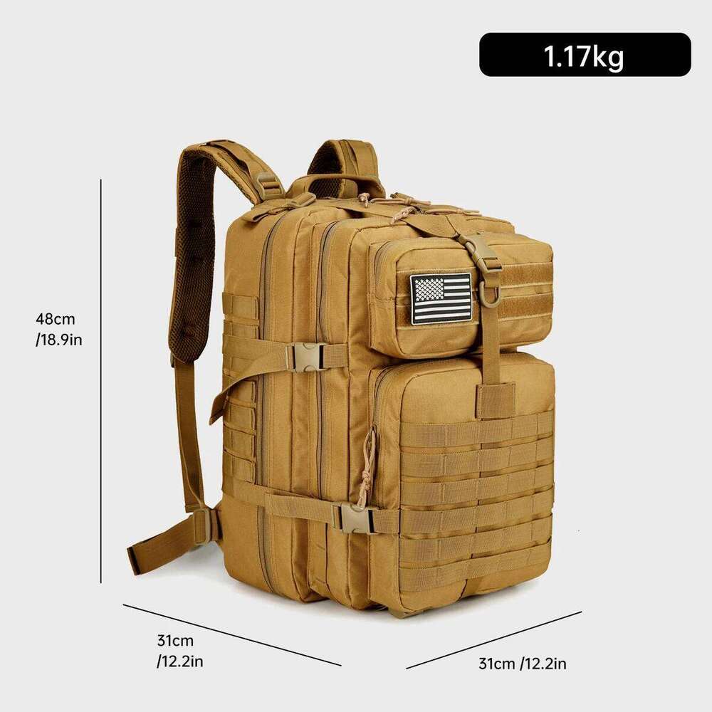 New Travel Tactical Large Capacity Oxford Cloth Backpack Men s Waterproof Outdoor Mountaineering Bag