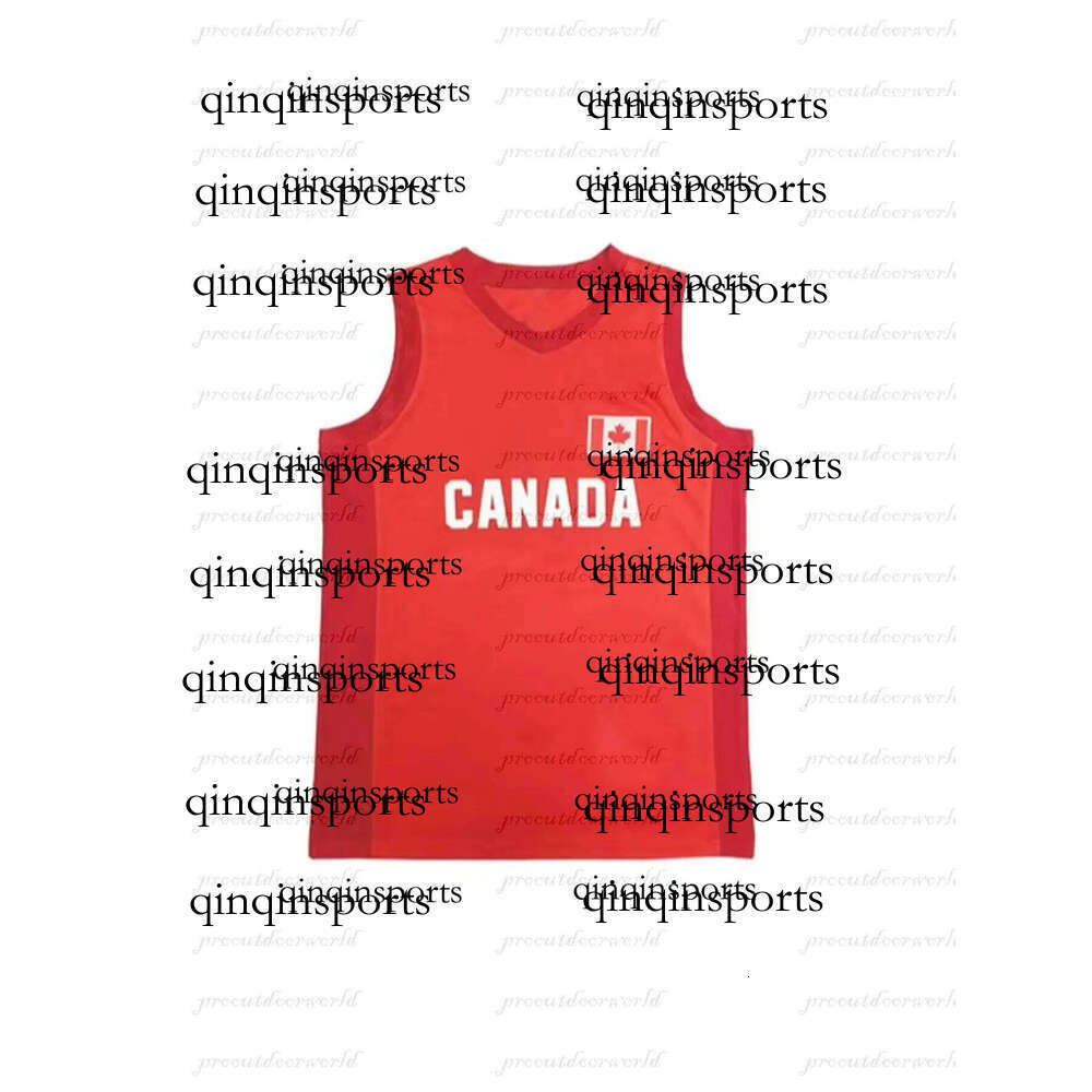 2 Alexander 27 Murray 9 Barrett 24 Brooks 5 Dort 41 Olynyk 7 Powell 25 Boucher 22 Wiggins Custom 2024-2025 Canada National Basketball Jerseys ed