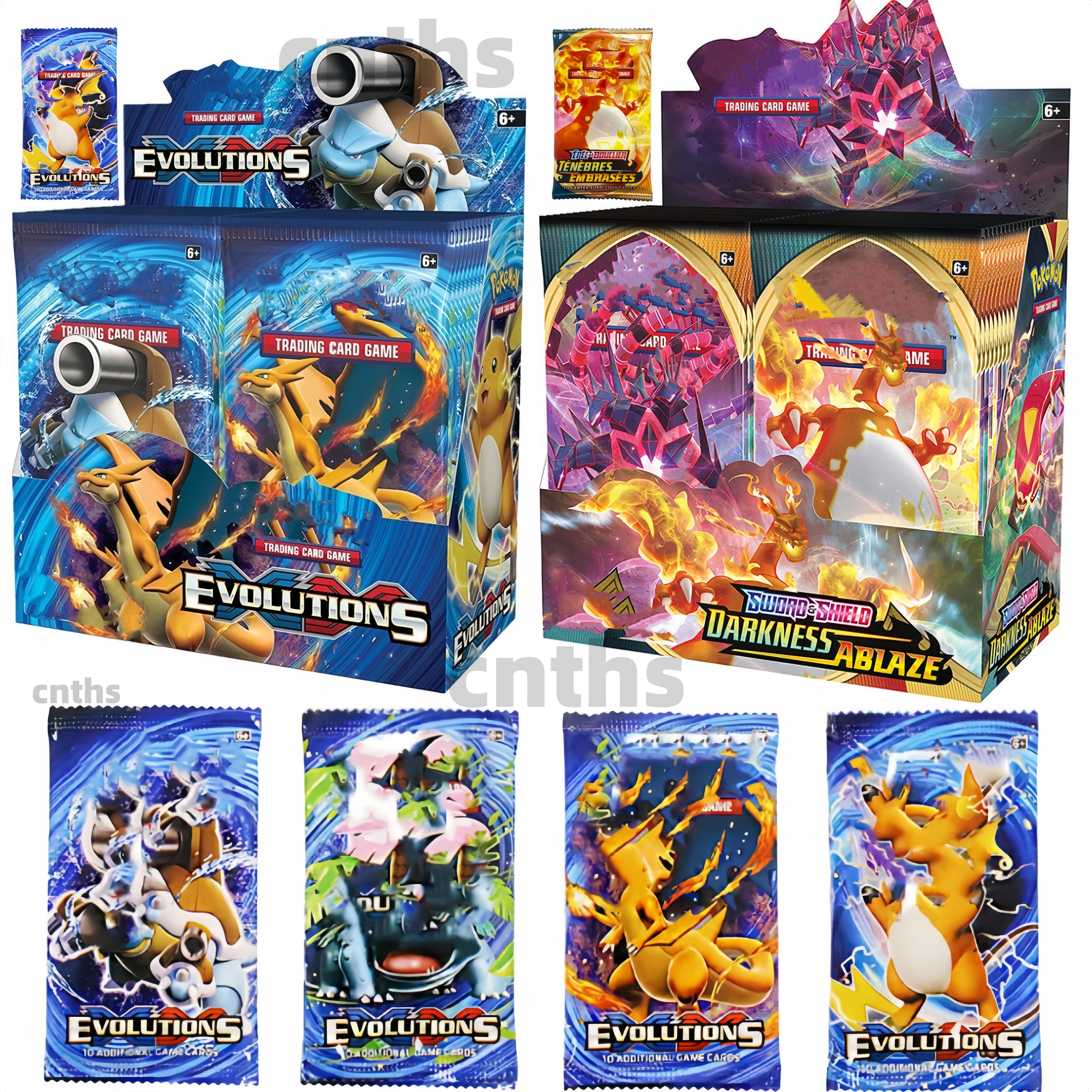 Blind Box 360 Booster Packs Pixie English Card Games Cards Tabletop Matchmaking Game Drop Delivery Toys Gifts Puzzles
