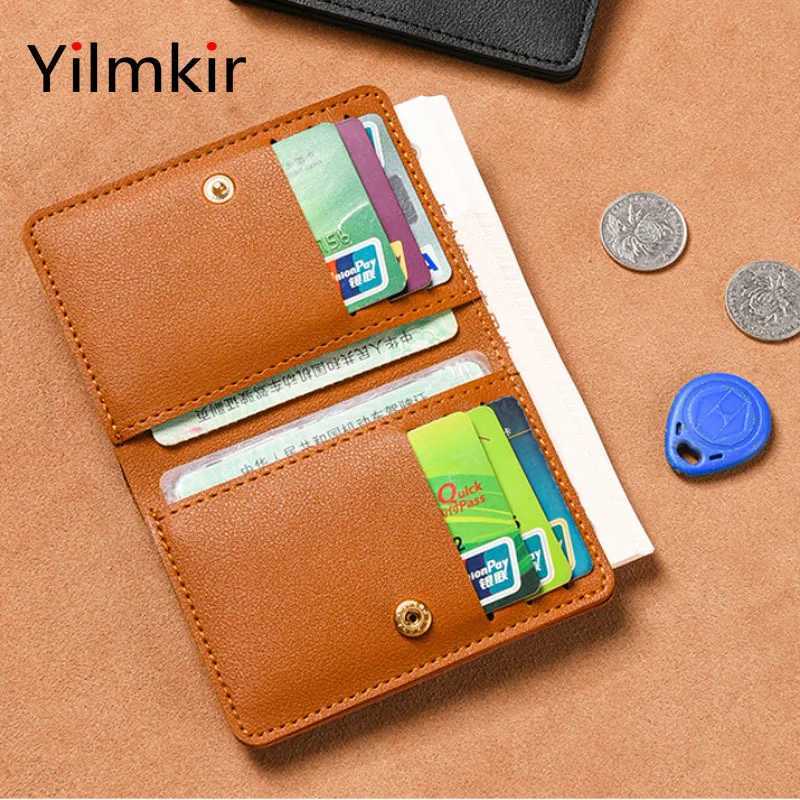 Simplicity Mini Folding Womens Wallet PU Men Drivers License Holder Storage Zero Purses Z250527