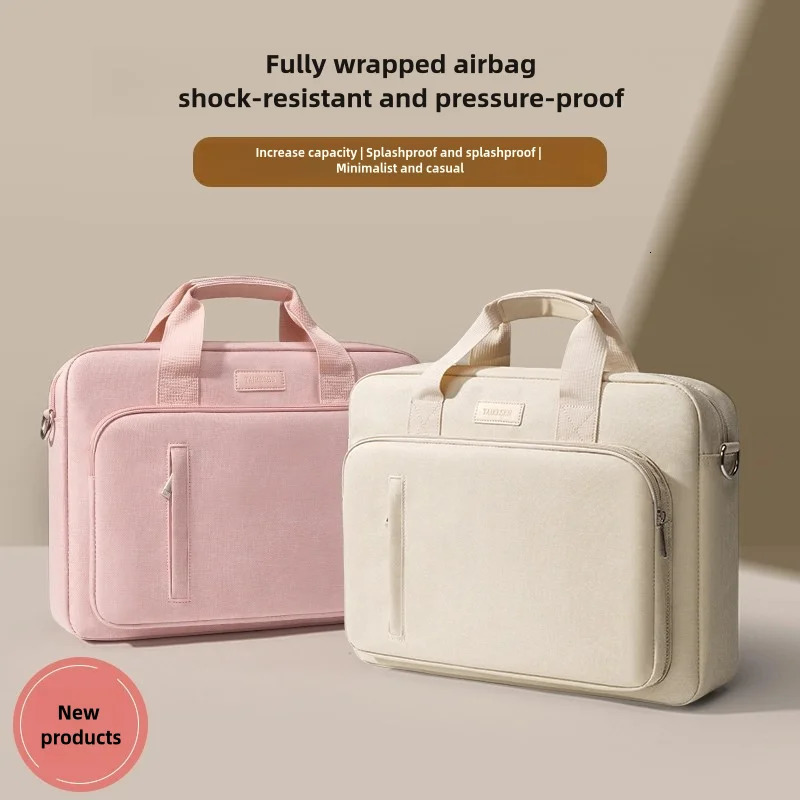 Laptop Bag case 13.3 14 15.6 17.3 inch Waterproof Notebook Bag for Macbook Air Pro 13 15 Computer Shoulder Handbag Briefcase Bag 250526