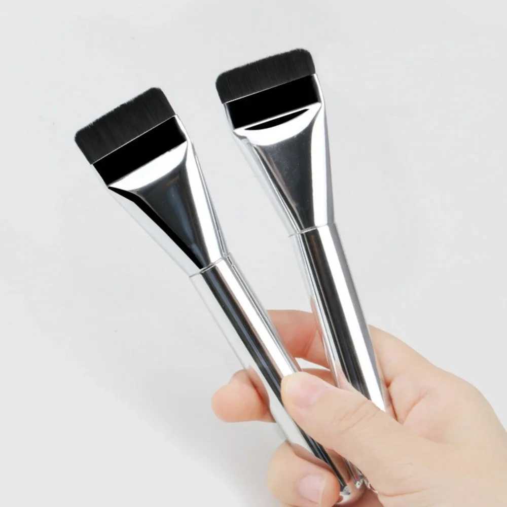 Stainless Steel Makeup Spatula Mixing Stick Foundation Brush Set Eyeshadow Cream Pigment Mixing Tool Face Contour Brush Tool z250527PB4H