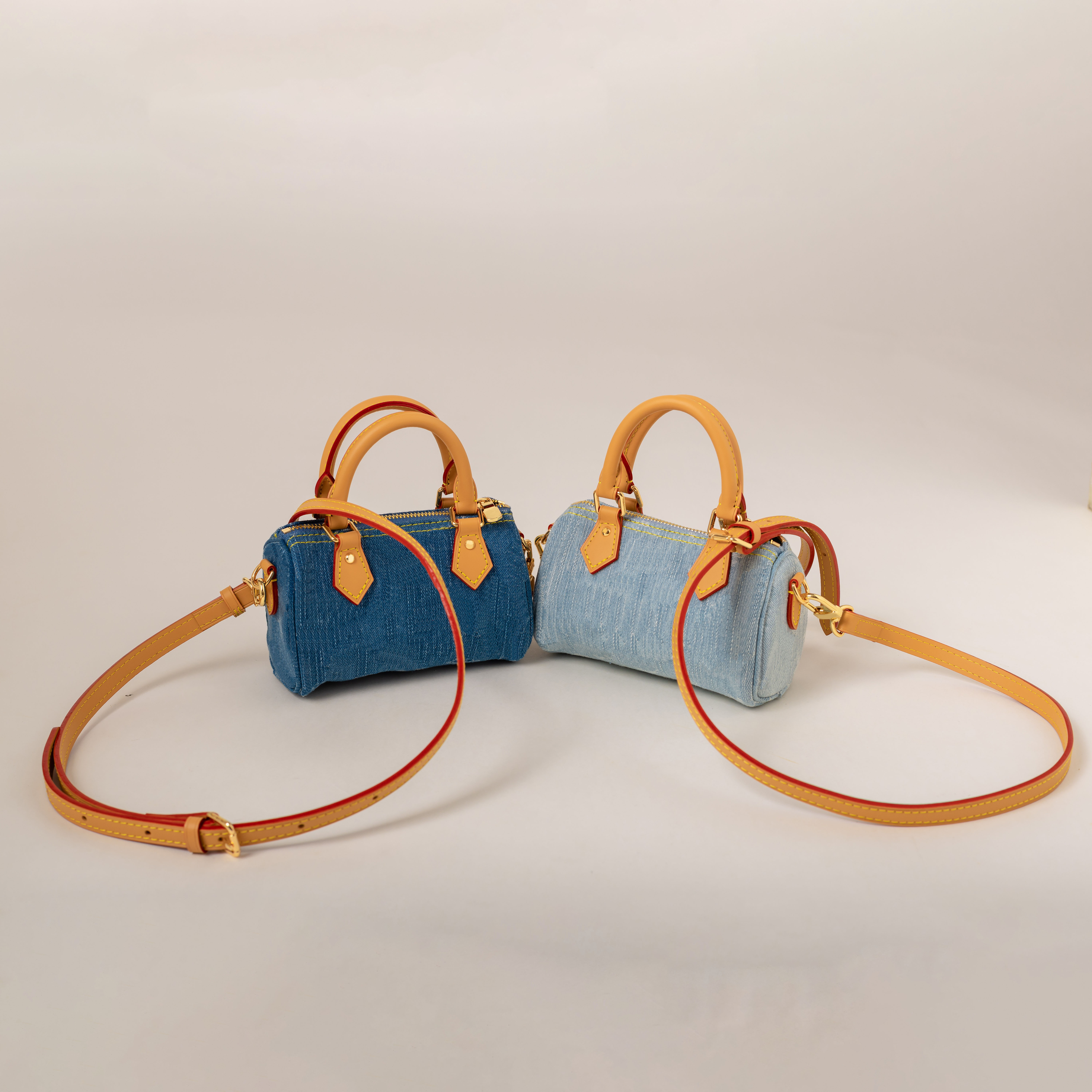 Luxury Designer Mini Denim Shoulder Bag Women Nano Leather Handbag Totes Crossbody Wallet sac luxe Messenger Purse