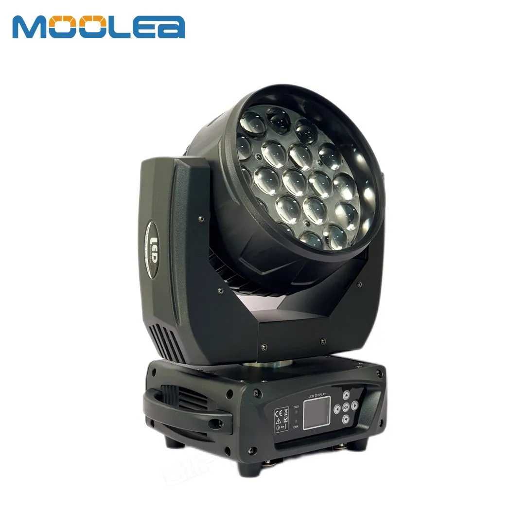 Only Flightcase for Wash Zoom 19x15w LED Moving Head Light RGBW for DJ Disco Party Wedding Nightclub Stage LightXJ250527