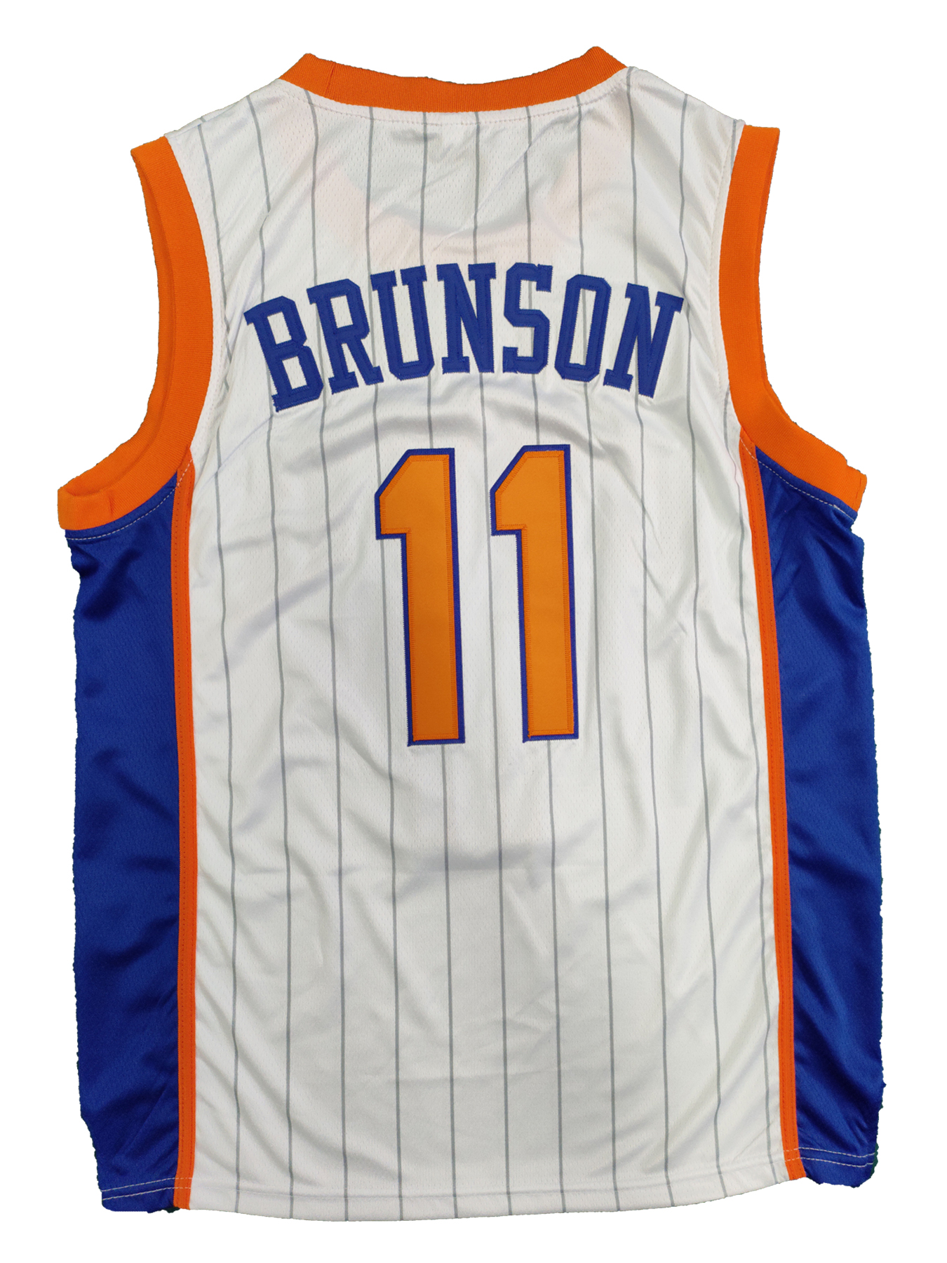 In Stock 11 Jalen Brunson 33 Patrick Ewing Basketball Jersey Gift 100% Stitched Fast Shipping Grey Embroidered Letter Number Design