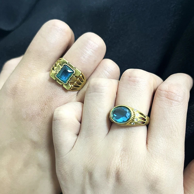 Game Love And Deepspace Ring Xavier Zayne Rafayel Cosplay Unisex Adjustable Opening Rings Jewelry Accessories Gifts 250519